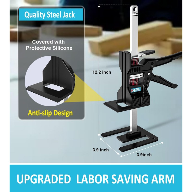 XKONE Labor Saving Arm Jack(2 Pcs),Multi-Function Height Adjustment Lifting Device