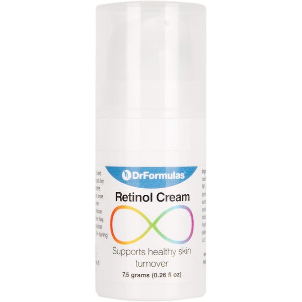 DrFormulas Retinol Cream for Acne Treatment with Hyaluronic Acid | Dermtella for Teens, Men & Women with Oily Acne Prone Skin, Non-comedogenic Moisturizer (1 Fl Oz)