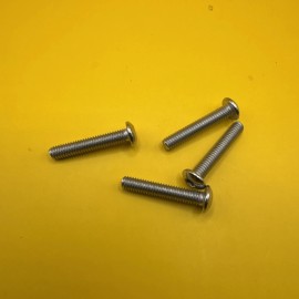Schafer Peters 4x Schafer Peters Button Head Hex Screw M4x22mm Stainless Steel USA STORE
