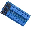 ACEIRMC 12V 16-Channel Relay Interface Board Module Optocoupler LED LM2576 Power for Arduino DIY Kit PiC ARM AVR
