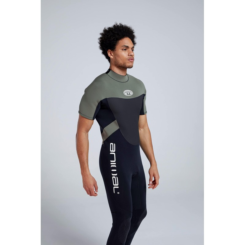 Animal Logan Mens 4mm Wetsuit Black XS - S