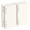 FANDAMEI 180 Sheets/360 Pages A6 Refills Dotted Paper, 100 GSM