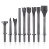 SPEEDWOX 9Pcs Pneumatic Chisel Set Air Hammer Punch Chipping Bits