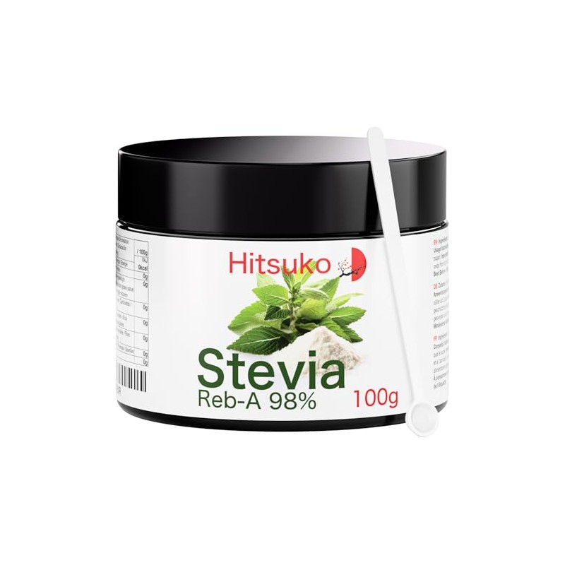 Ultra Concentrated Stevia Powder (100g) | 98% Reba-98 Pure |