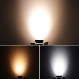 Stage Lights with Barn Doors, 1 Pack LED Par Lights DMX512 Professional Party Lights Spotlight for Theater Studio Photostudio Home Parties Church Events Wedding