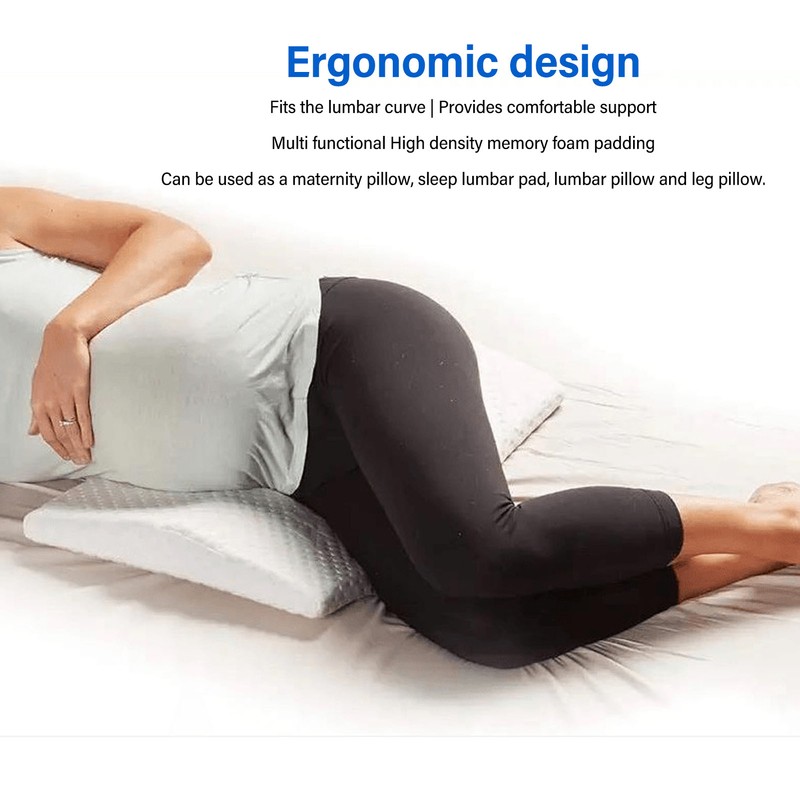 Knee Wedge Pillow Memory Foam After Surgery Triangle Pillow for