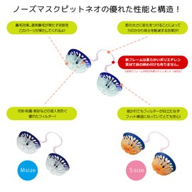 Nose Mask Pit Neo, Soft Nose Mask, 9 Pieces, 45 Day Supply, Pollen, PM2.5, Yellow Sand, Dust, and House Dust, , ,