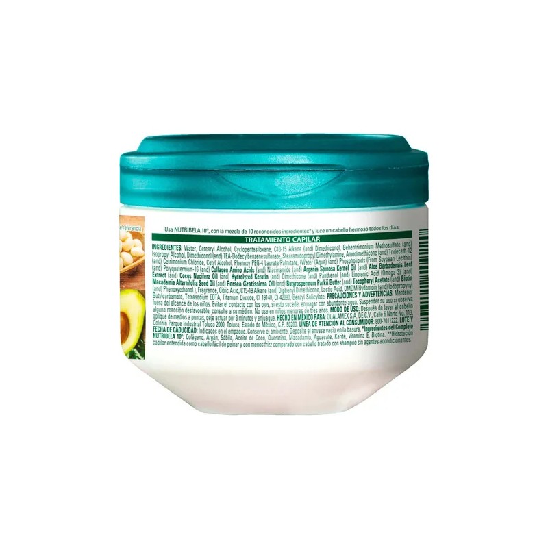 Tratamiento Capilar Nutribela 10 Hidratación 300g