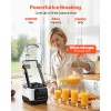 Professional 2200W 26000RPM Blender 68 oz Shield Self-Cleaning Speed Kitchen