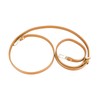 Leather Bag Strap 41.33 to 48.03in Adjustable 0.35in Wide Replacement