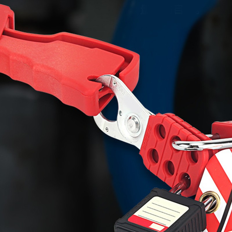 Adjustable Cable Lockout Industrial Valve Shutdown Tagout Stainless Steel Safety