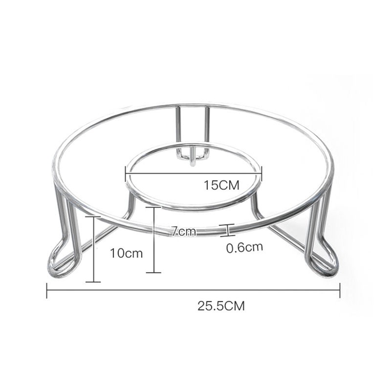 304 Stainless Steel Steaming Rack Insulated Multipurpose Pot Cooling Rack