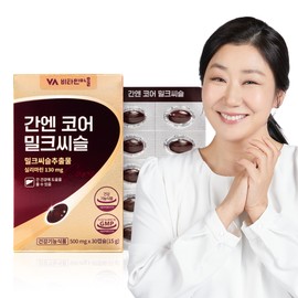 Vitamin Village [1 month supply] Vitamin Village Ganen Core Milk Thistle 30 capsules, 1 unit / [1개월분] 비타민마을 간엔 코어 밀크씨슬 30캡슐, 1개