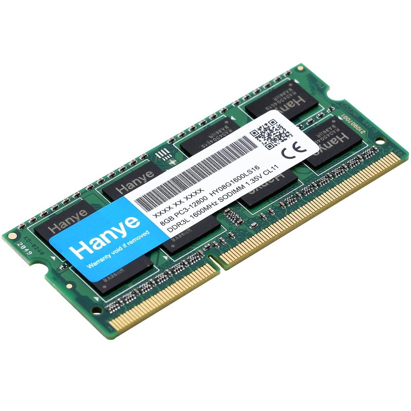 DDR3L-1600 PC3-12800 8GB SODIMM Hanye Laptop Memory