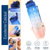 Bluelander Kit De 2 Botellas De Agua Motivacionales Deportivas 1