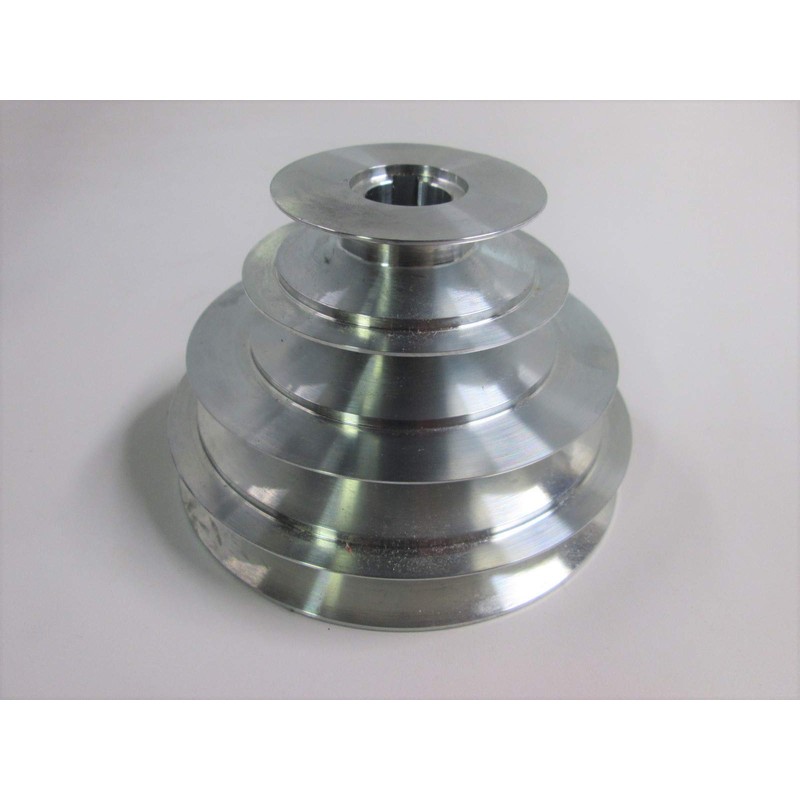 4-Step Cone Pulley 5/8" Keyed Bore; for Lathe, Drill Press,