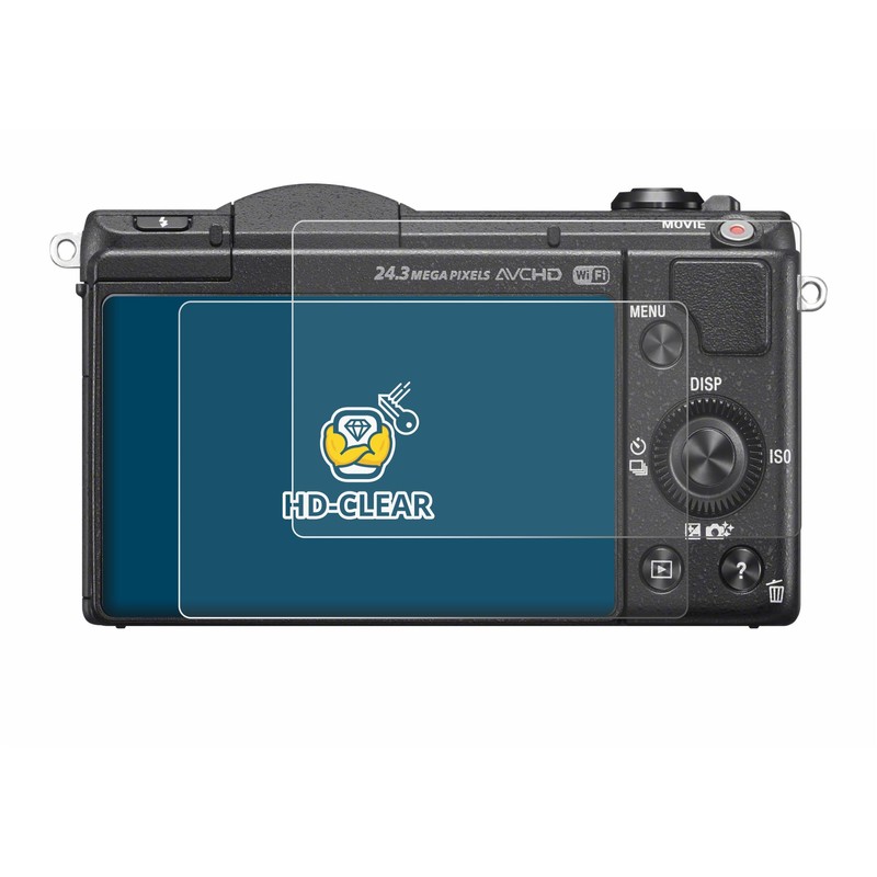 2x Brotect Screen Protector Sony Alpha 5100 (A5100) Screen Protector