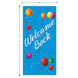 Beistle Welcome Back Door Cover