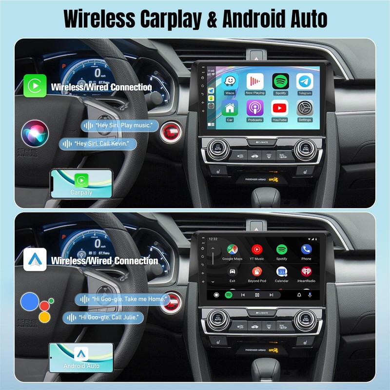 Car Stereo for Honda Civic 2016 2017 2018 2019 2020