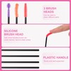 12pcs Mini Sewing Machine Cleaning Brushes, 3 Styles Silicone Bristle