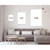 suede Moneysign Suede poster - Colour: Poster, size: 24x36 inch