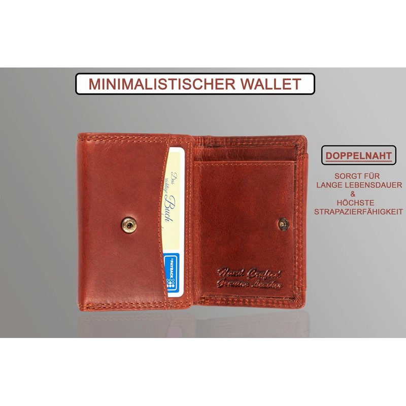 MATADOR 556 Small Mini Purse, Vintage Brown, coin purse