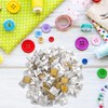 TEHAUX 100 Pcs Flat Back Pyramid Studs, Shoes Studs Glue