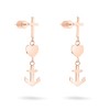 Tamaris TJ Drop Earrings, Stainless Steel, no gem