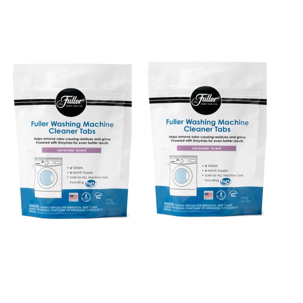 Fuller Washing Machine Cleaner Tablets – Lavender Scent | Cleans