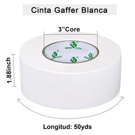 BOMEI PACK Cinta Gaffer (Blanca)