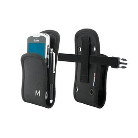 Mobilis Basic Holster for Input Terminals and Smartphones - Belt - Easy Access System - Size S (Maximum Device Size 16 x 8 x 2 cm)
