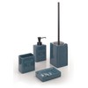 Gedy Vivienne Soap Dispenser Ceramic Plastic Blue 8.7 x 6