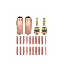 MIG Gun Kit Fits Miller M-25 Tip Nozzle 200258 Adapter Diffuser 023 030 035 045 (.045" KIT)