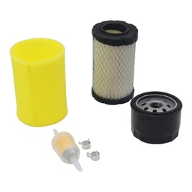 JIUDANI YTH24V48 Air Filter and Oil Filter Tune Up Kit - Compatible with Husqvarna YTH22V46, Z246, Z254, YTA18542, YTH2348, YTA22V46, YTA24V48, YTH24V54 Mowers with 17.5hp, 19.5hp, 20hp, 21hp Engines