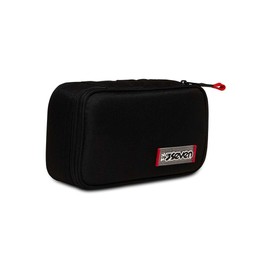 Quick Case Seven Jet Black Pencil Case, black, pencil case