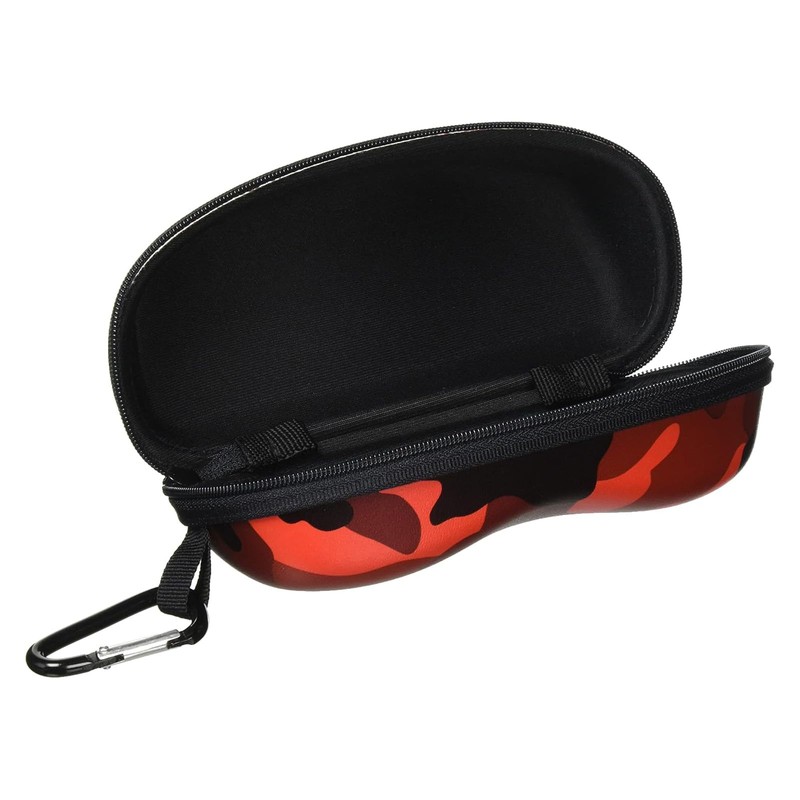 Tacy LM-7101-3 Sunglasses Case, Stylish, Hard Case, Zipper, Polyurethane, EVA,