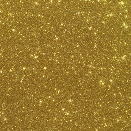 SISER GLITTER Gold Heat Transfer Vinyl (Tshirt HTV) 12 Inch x 20 Inch
