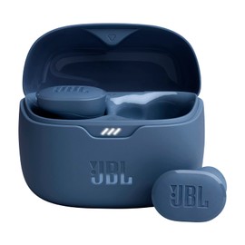 JBL Tune Buds - True wireless Noise Cancelling earbuds, JBL Pure Bass Sound, Bluetooth 5.3, 4-Mic technology for Crisp, Clear Calls, Water and dust resistant (Blue) (Renewed)