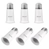 DiCUNO Socket Extender Extension Adapter Max 200W Light Bulb Extender