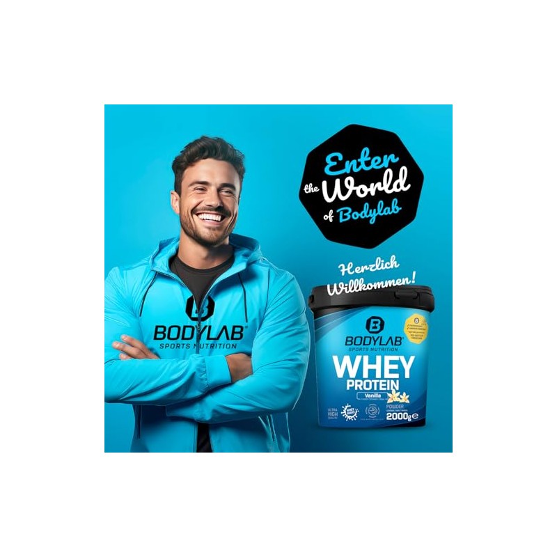 Bodylab24 Whey Protein 3 Sample Box (8 x 30 g),