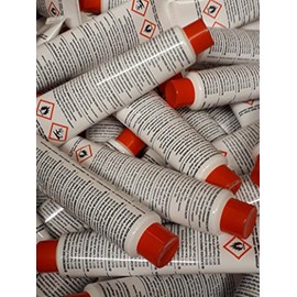 Baileys Fibreglass Supplies 10 x 50g Tubes Red BPO Paste Hardener