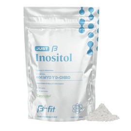 B-FIT B Just Inositol - Myo Inositol y D-Chiro Inositol Fórmula 40:1 - Suministro para 1 Mes 30 Servicios - Alta Biodisponibilidad - Sin Aditivos - 100% Puro - Empaque Ecológico Bottle-fre