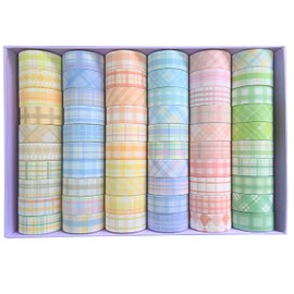 PBM 60 Rolls Simple Design Masking Tape Set