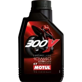 Motul 11102311 300 V FACTORY LINE ROAD RACING (300 V Factory Line Road Racing) 10W40 100% Synthetic Motorcycle Oil 1L (Genuine Product)