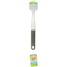 Scotch-Brite Pot Pan & Dish Brush, Scrub Brushes for Cleaning Kitchen and Washing Dishes, 4 Count