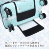 Remarks Japan Cute Carry-On Luggage Cover Stylish Transparent Small Waterproof
