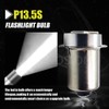 Ruiandsion 2pcs P13.5S LED Bulb 18V White 2835 3SMD Chips
