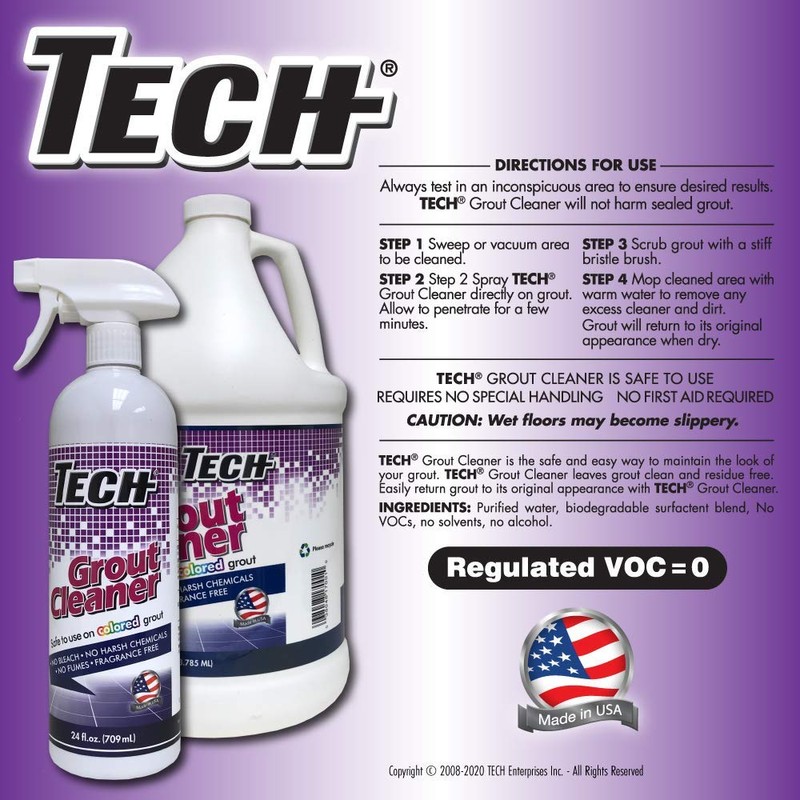 TECH Grout Cleaner - Ready To Use Grout Cleaner Spray