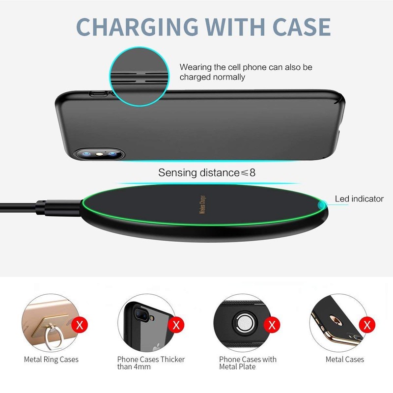 Micro-Mark 10W Ultrathin Wireless Fast Charger