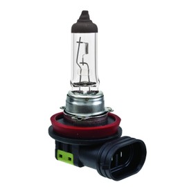 HELLA Foco Standard H11 Halógeno, cristal de cuarzo, terminal de acero inoxidable, base y características eléctricas compatible con equipo original, Presentación Individual